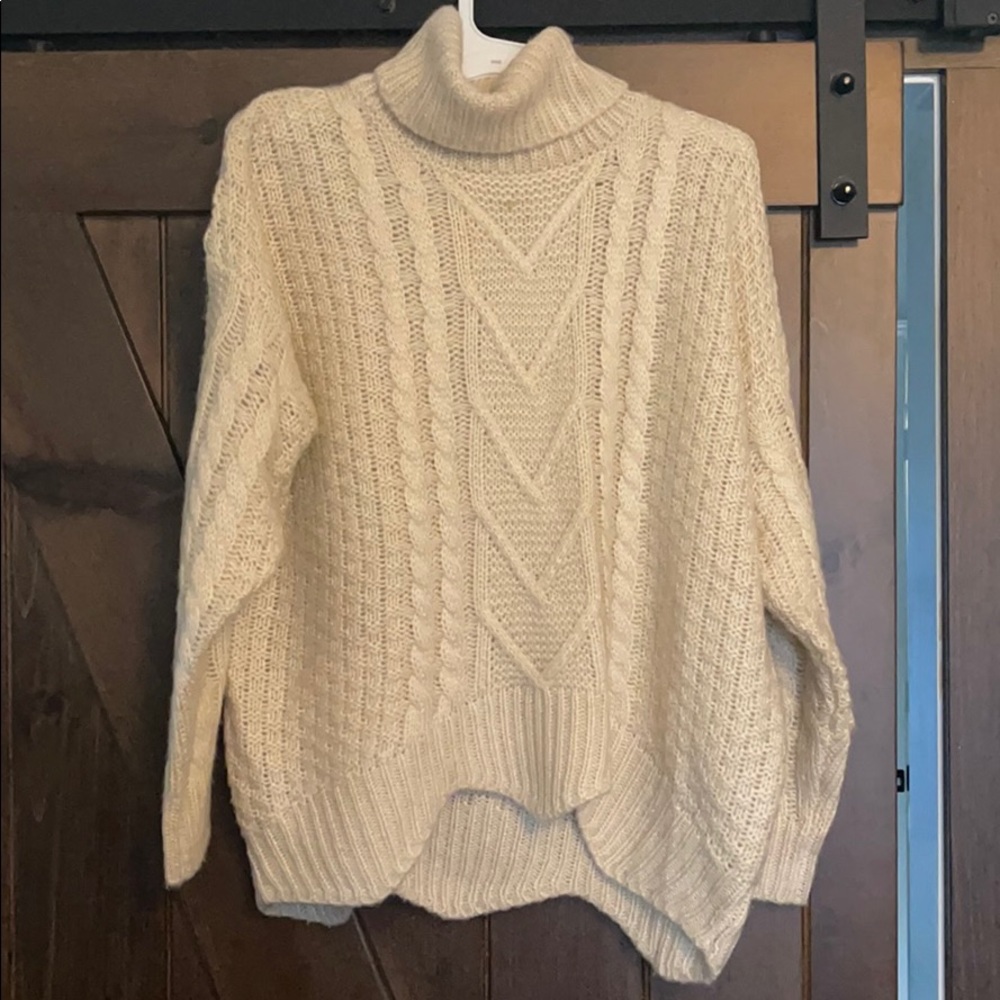 Cream sweater